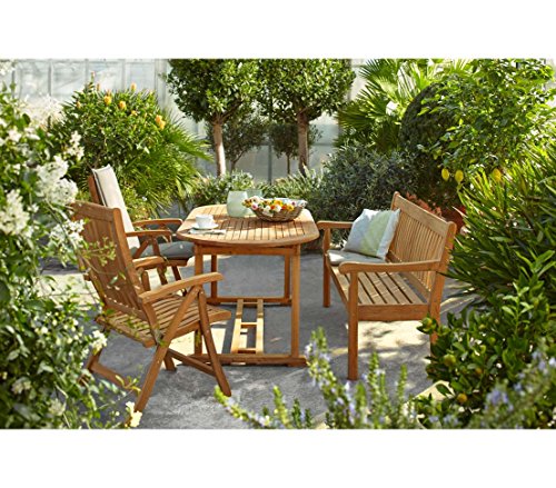 Dehner Fine Nature Havanna Klappsessel natur Teak