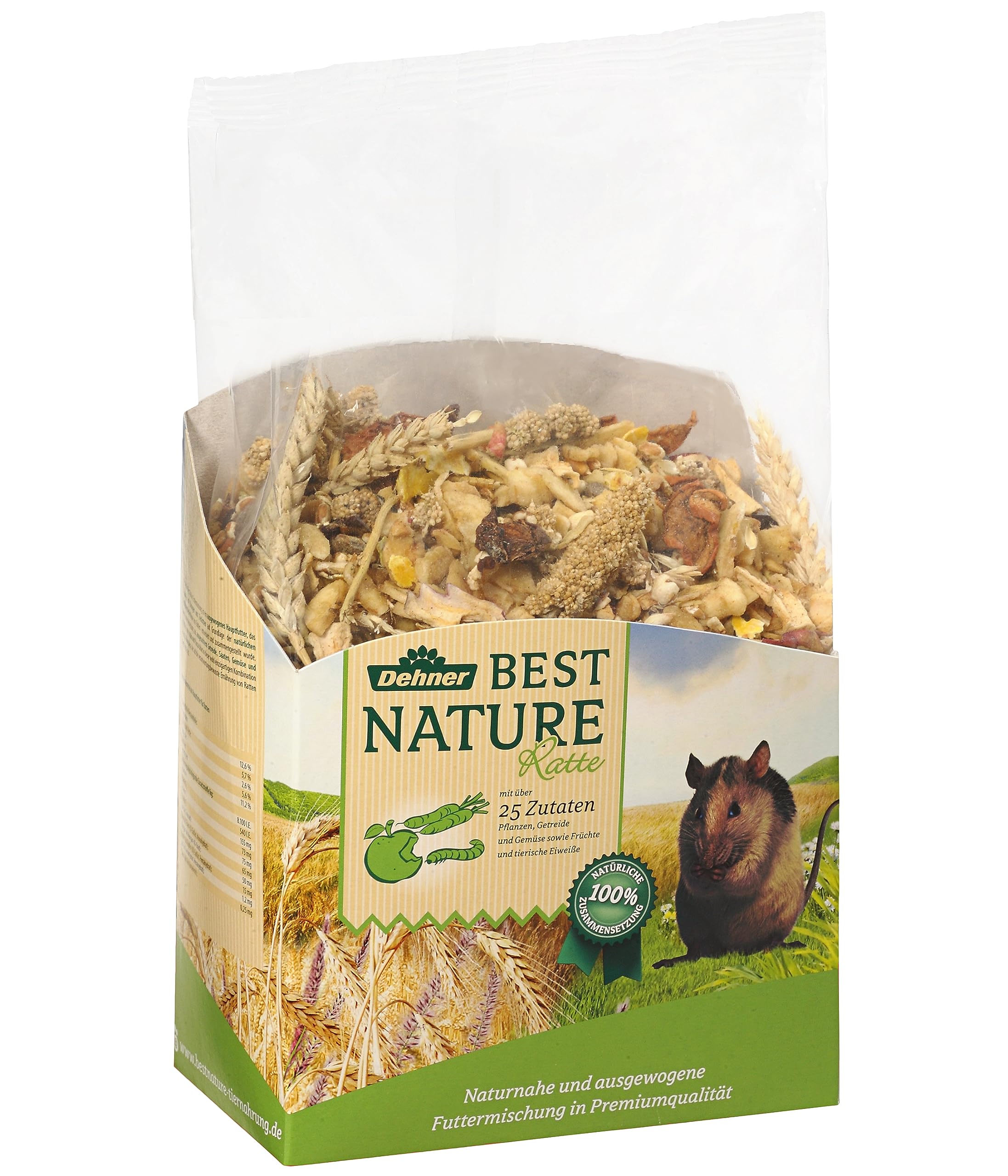 Dehner Best Nature Meerschweinchenfutter Pellets 3 kg getreidefrei